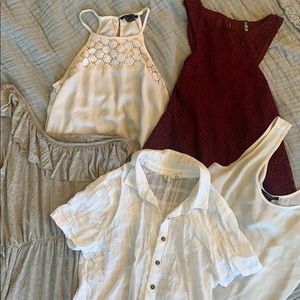Lot of 5 CUTE Tops and Tees